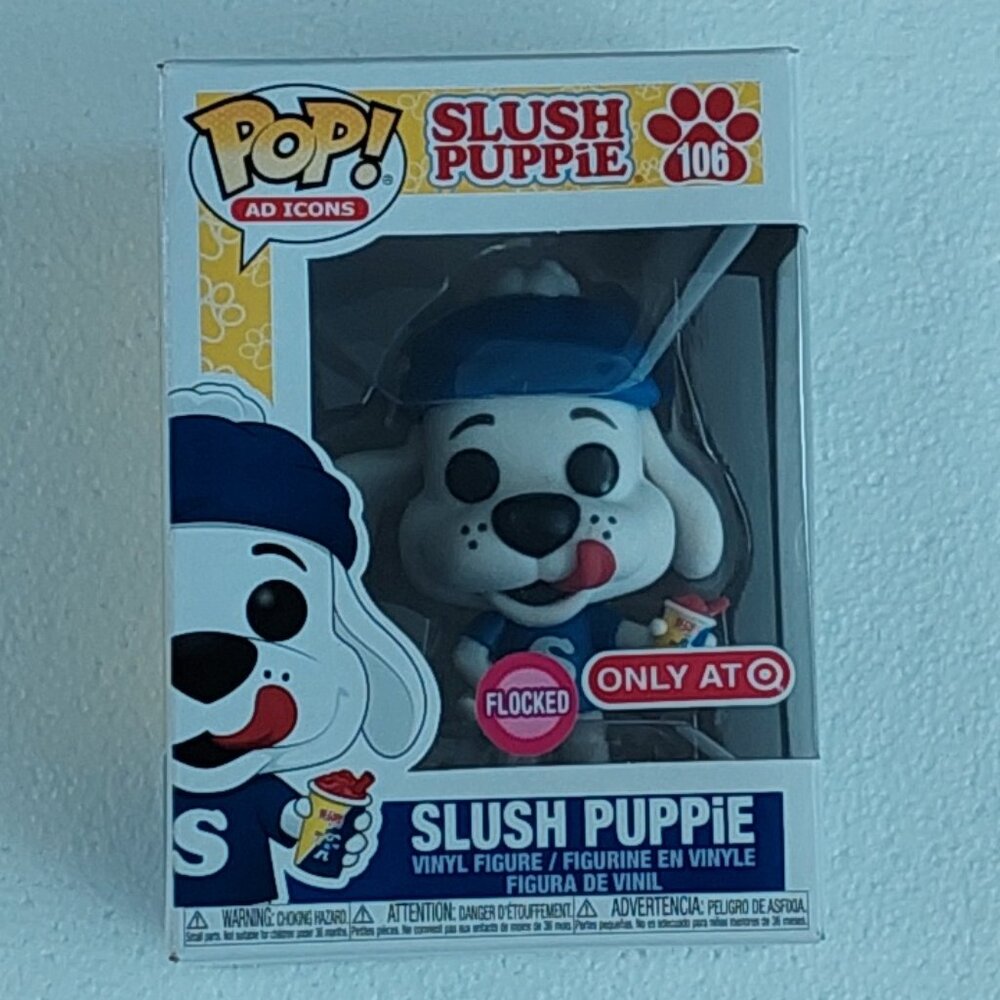 Funko Pop AD ICONS Target Exclusive FLOCKED Slush Puppie #106